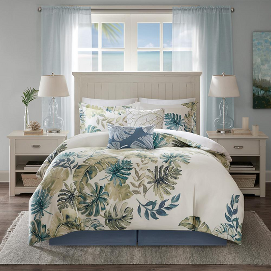 Cotton Printed 6 Piece Comforter Set