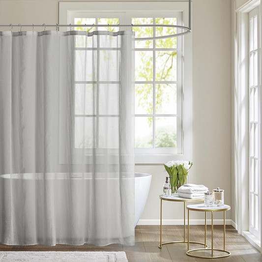 Sheer Shower Curtain