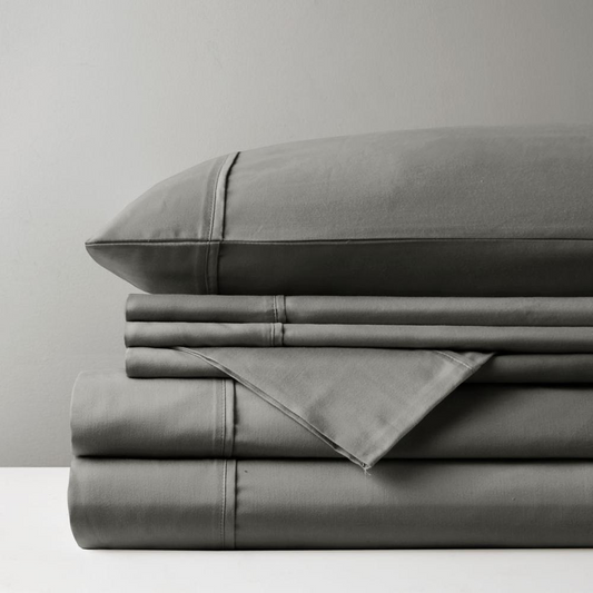 Cotton Blend Sateen Sheet Set