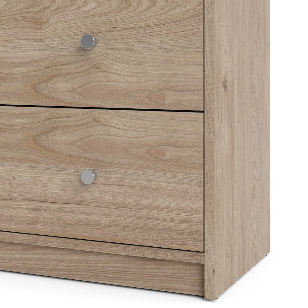 Portland 6 Drawer Double Dresser, Jackson Hickory