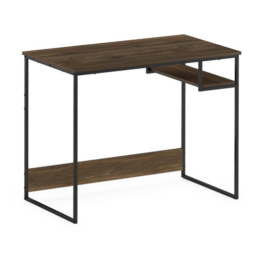 Moretti Modern Lifestyle Study Desk, 35, Columbia Walnut