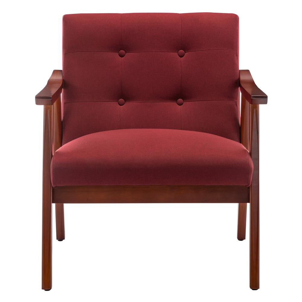 Natalie Accent Chair, Red