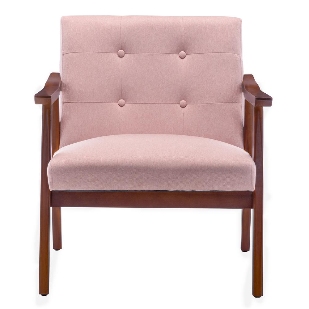 Natalie Accent Chair, Pink