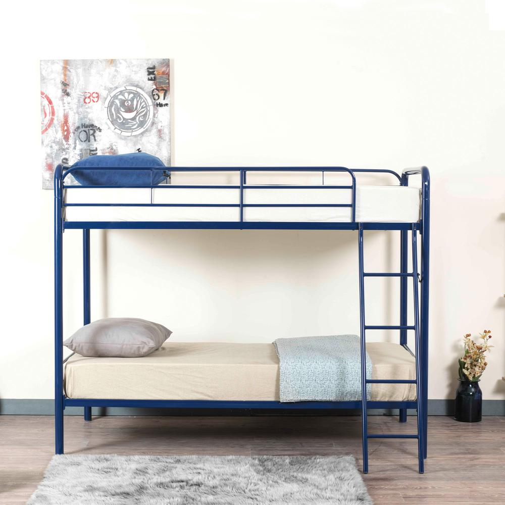 Twin over Twin Metal Bunk Bed