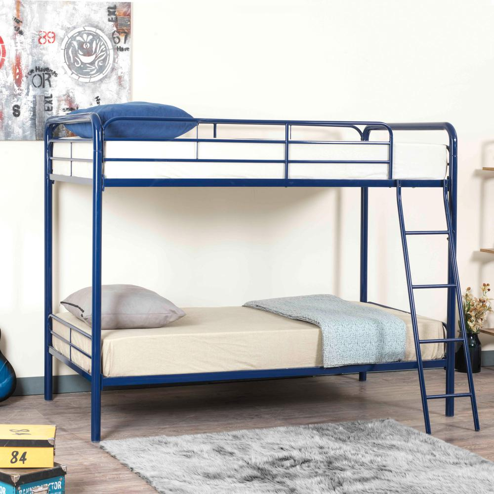 Twin over Twin Metal Bunk Bed