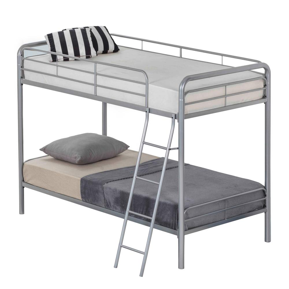 Twin over Twin Metal Bunk Bed