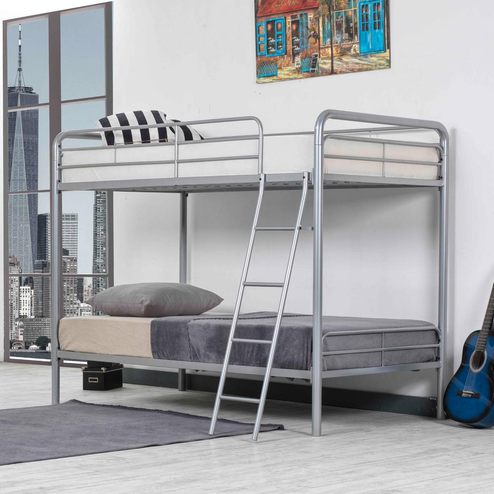 Twin over Twin Metal Bunk Bed