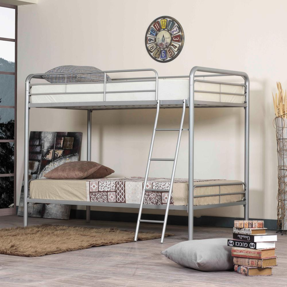 Twin over Twin Metal Bunk Bed