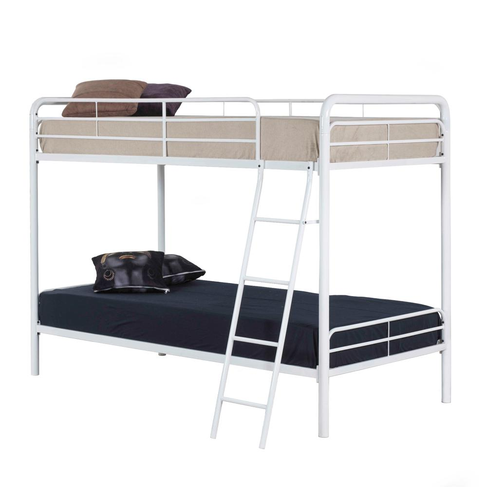 Twin over Twin Metal Bunk Bed