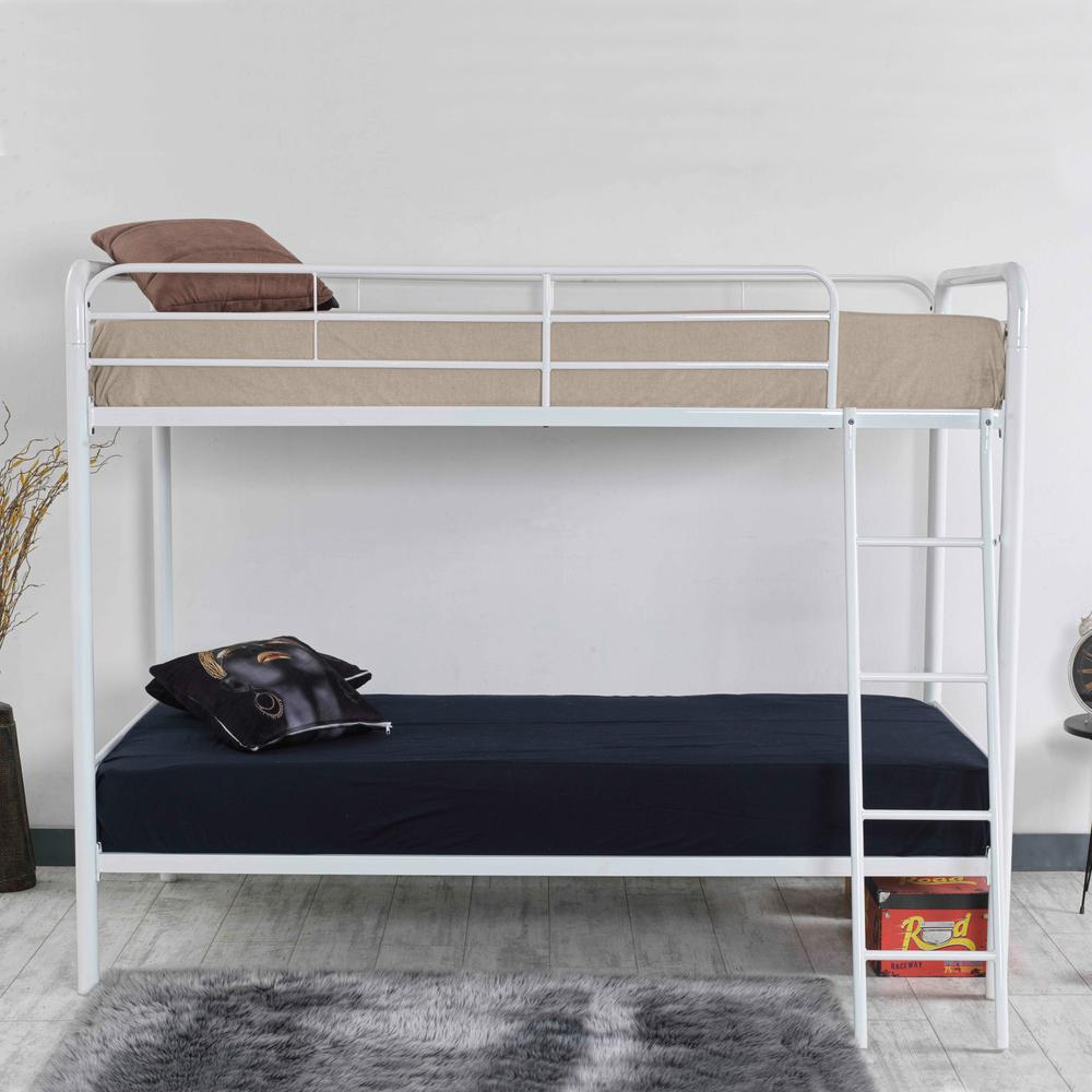 Twin over Twin Metal Bunk Bed