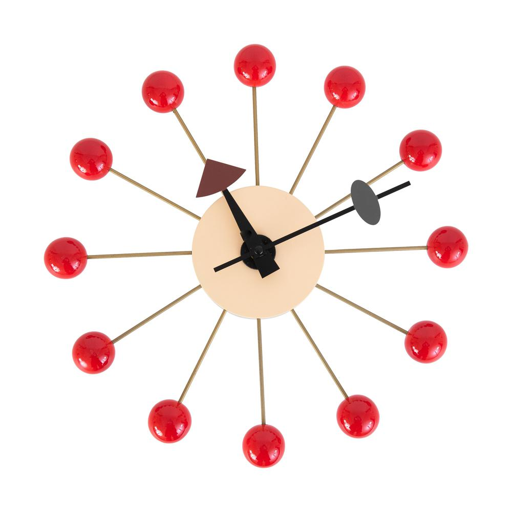 Concordia Modern Design Round Balls Silent Non-Ticking Wall Clock