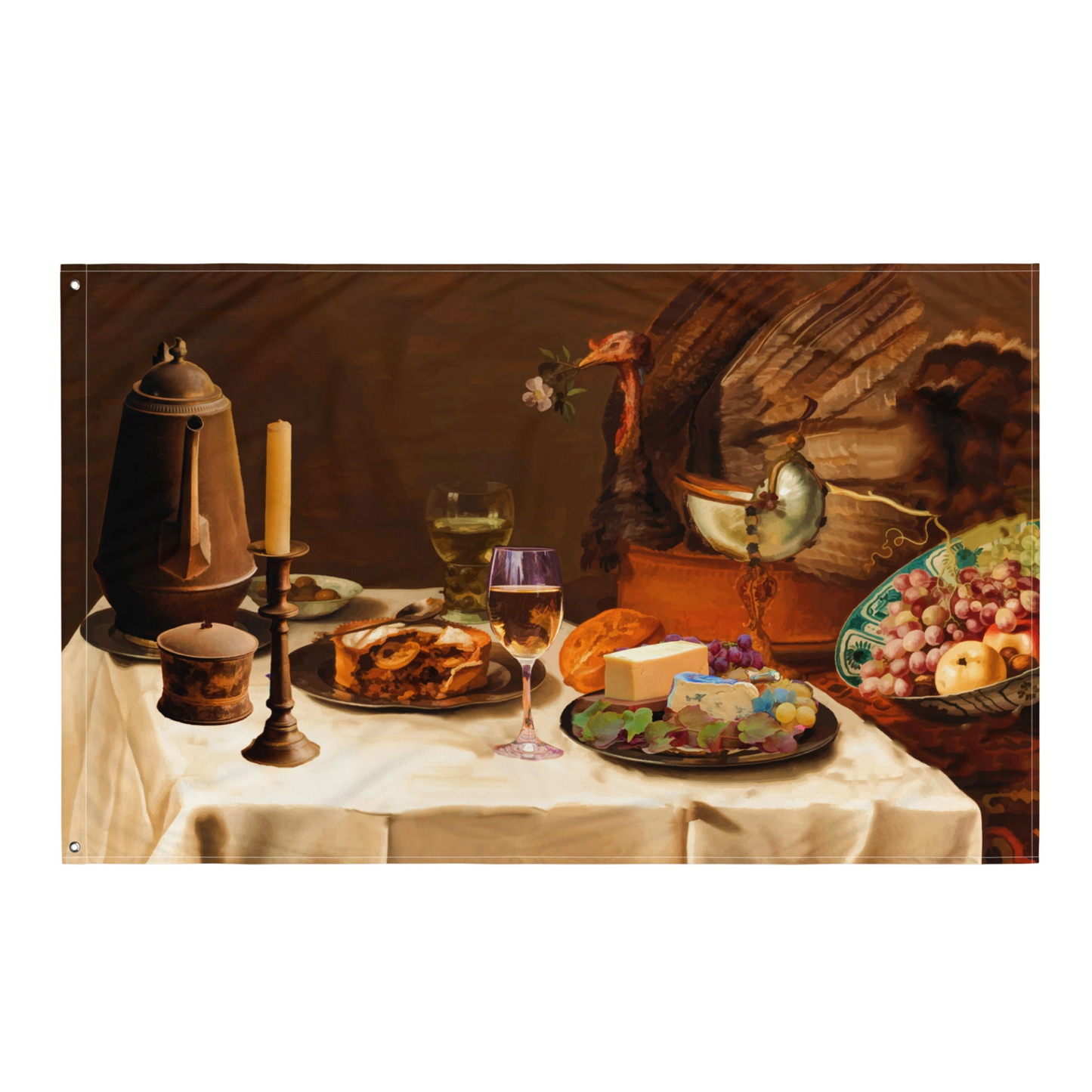 Still Life Flag Tapestry wall hanging