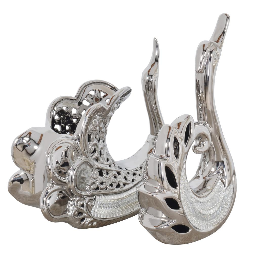 Princess Swan Vase    Set of 2