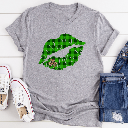 Shamrock Lips Tee