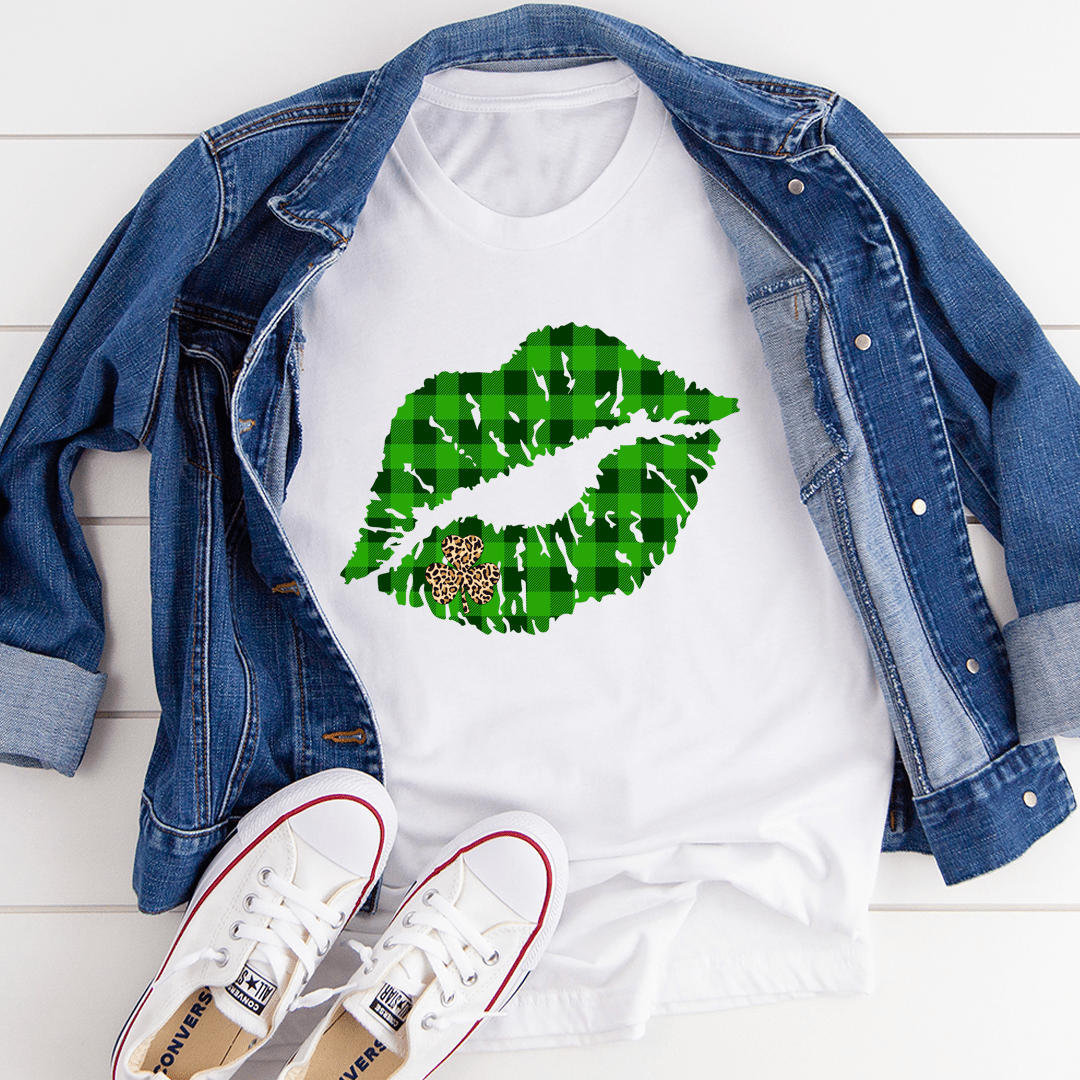 Shamrock Lips Tee