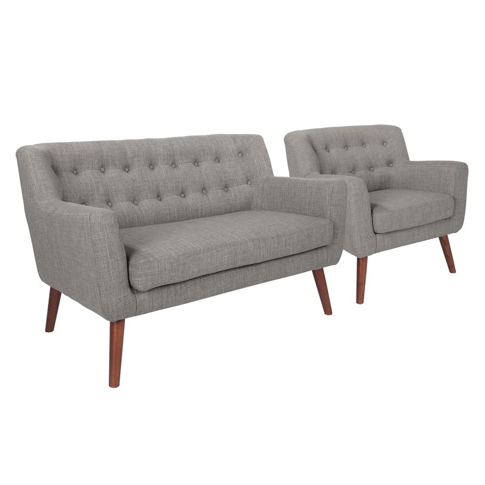 Mill Lane Chair and Loveseat Set