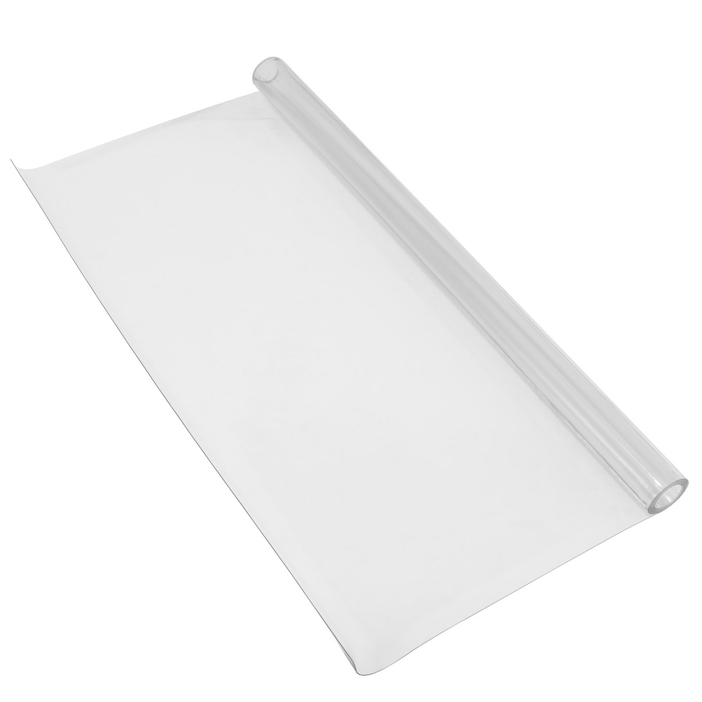 Plastic Table Cover 24 x 60 Inch, 1.5 mm Thick Clear Table Protector, Rectangle Clear Desk Mat, Waterproof & Easy Cleaning for Office Dresser Night Stand