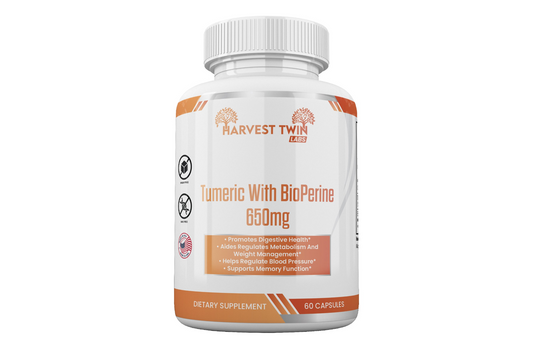 Turmeric w/BioPerine - 650mg