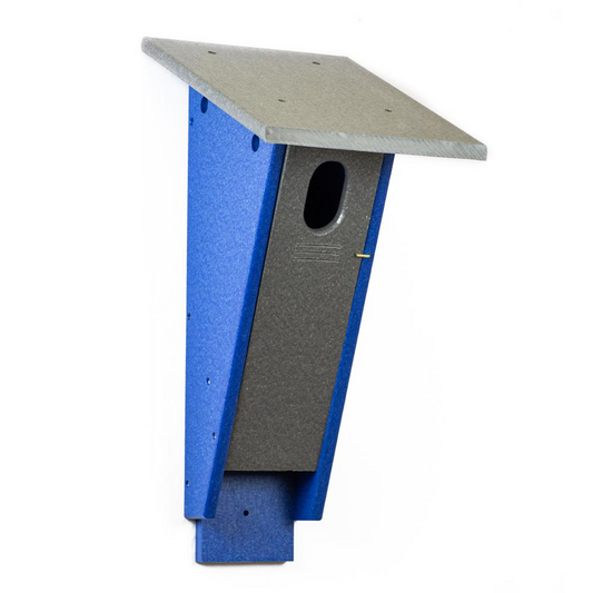 Peterson Blue Bird House Made with High Density Poly Resin