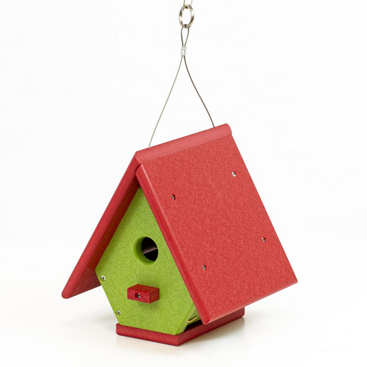 Wren Bird House Made of High Density Poly Resin