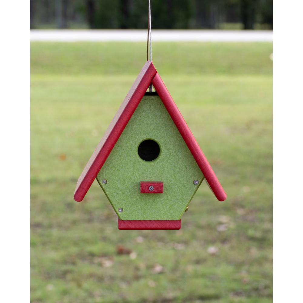 Wren Bird House Made of High Density Poly Resin