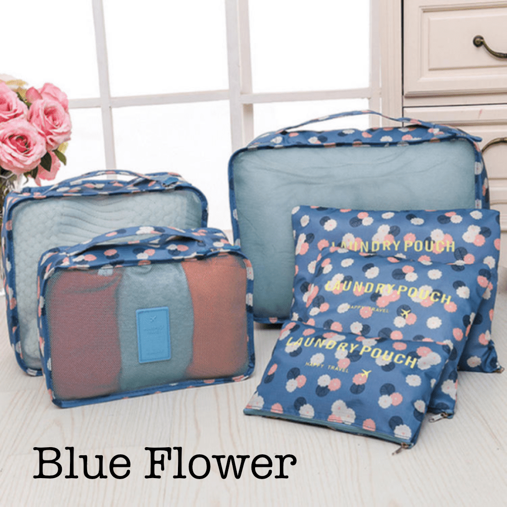 6 Piece Travel Organizer