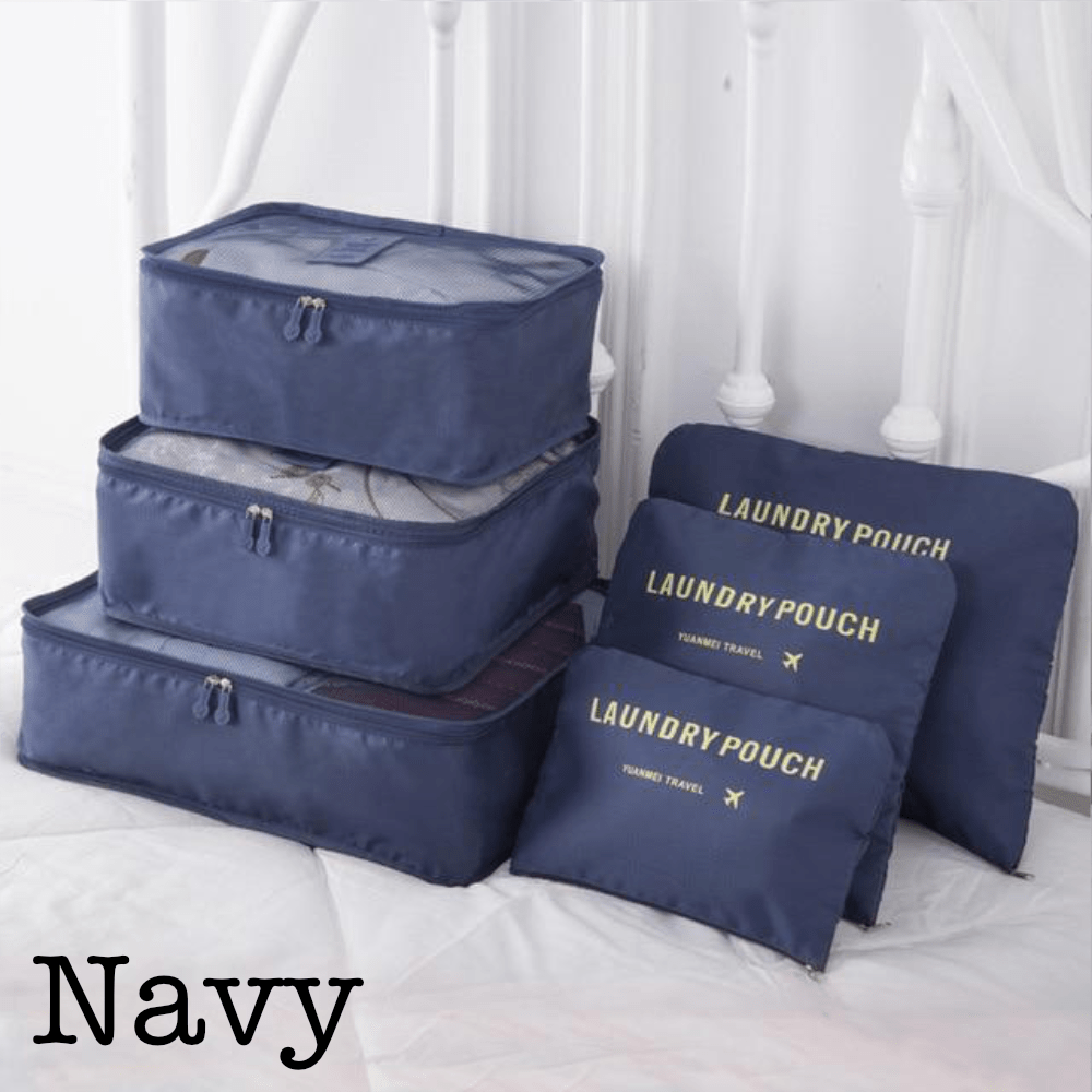 6 Piece Travel Organizer