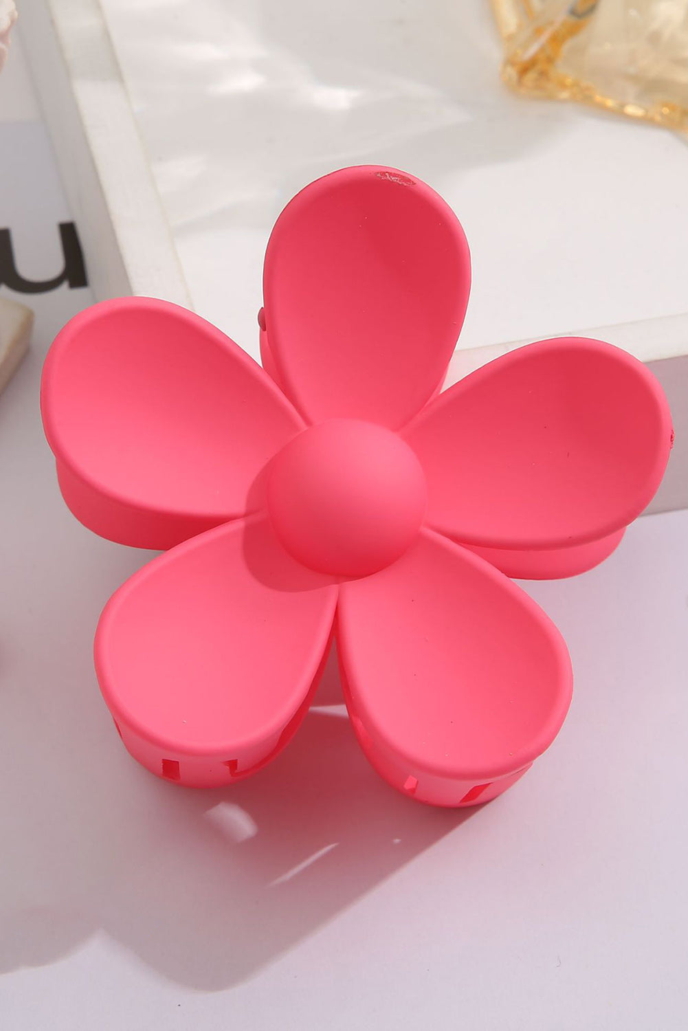 2 Pack Flower Hair Claw Clip