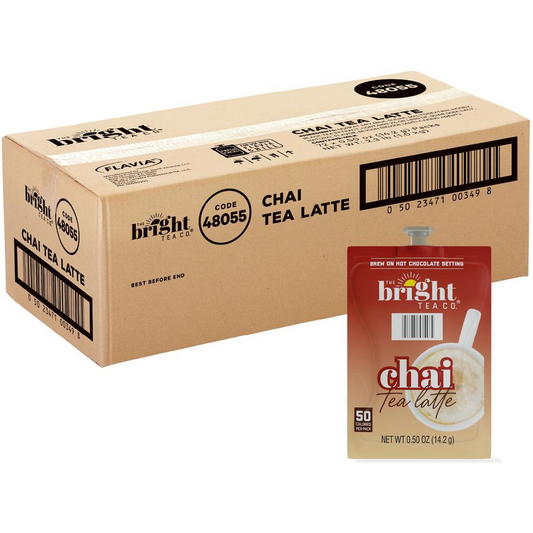 The Bright Tea Co. Chai Tea Latte Freshpack - 72 / Carton