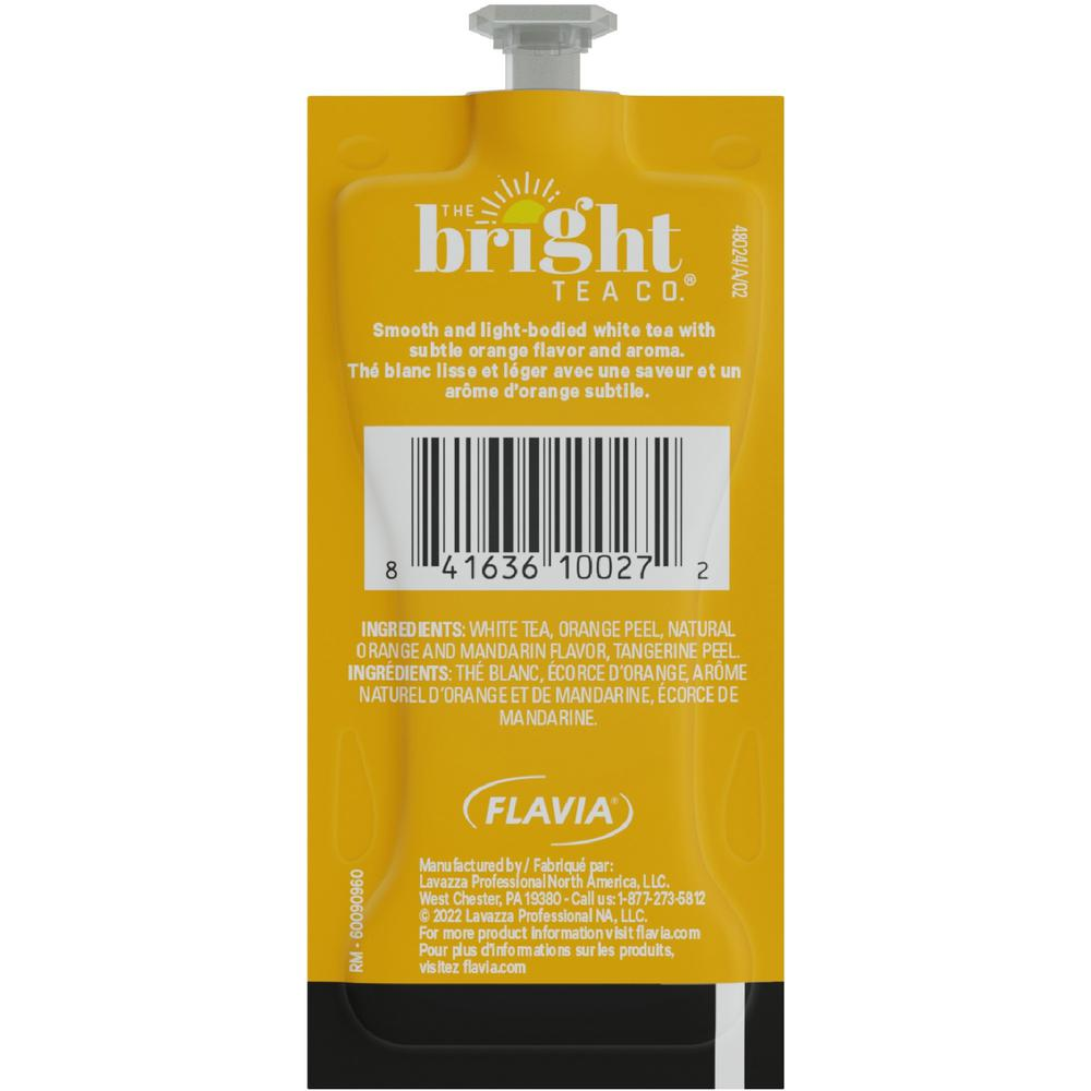 The Bright Tea Co. White with Orange White Tea Freshpack - 100 / Carton