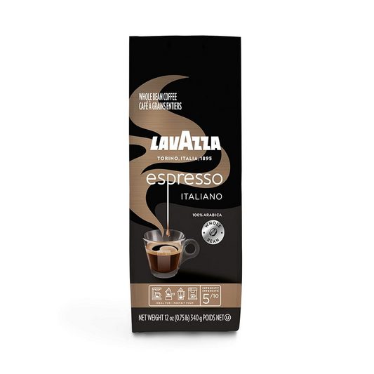 Lavazza Espresso Italiano Whole Bean Coffee Blend, Medium Roast, 2.2 Pound Bag (Packaging May Vary) Premium Quality, Non GMO, 100% Arabica, Rich bodied