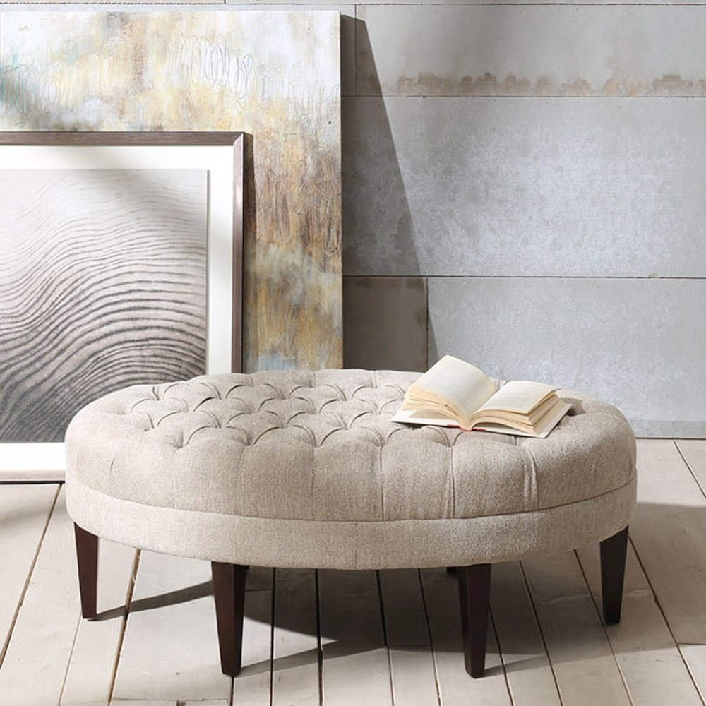 Surfboard Tufted Ottoman