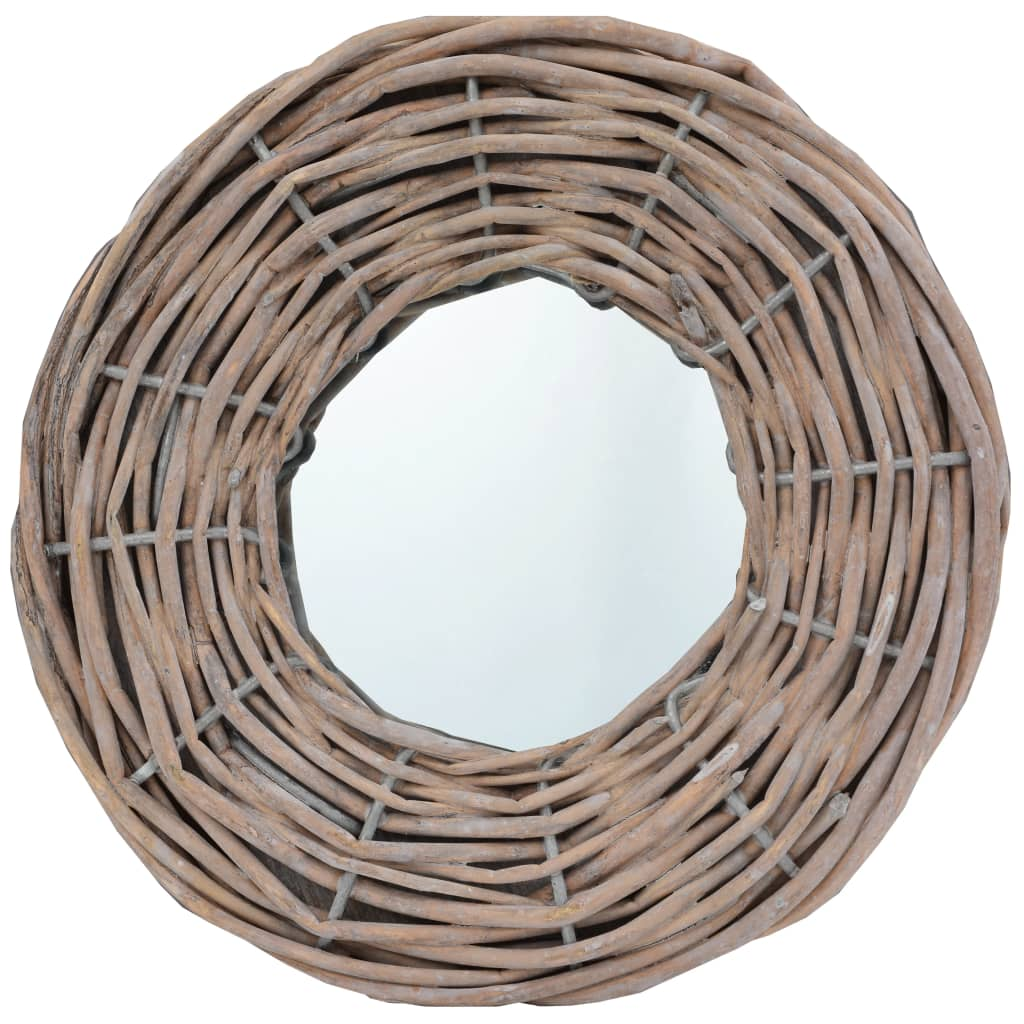 vidaXL Mirrors 3 pcs 5.9" Wicker