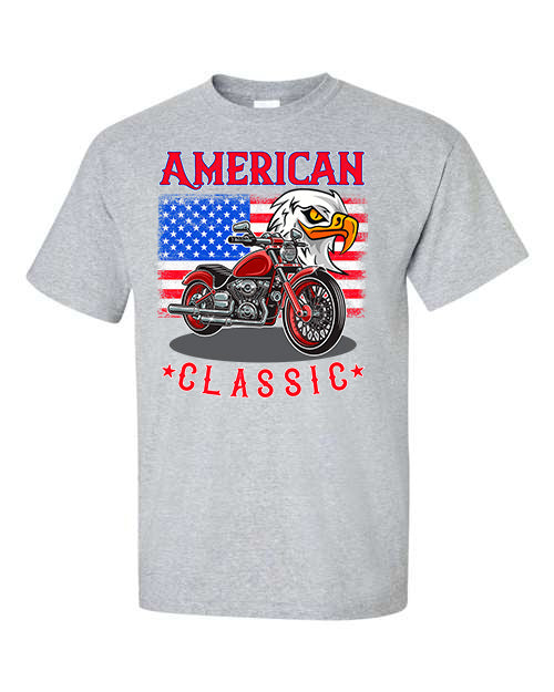 American Classic Motorcycle T-Shirt