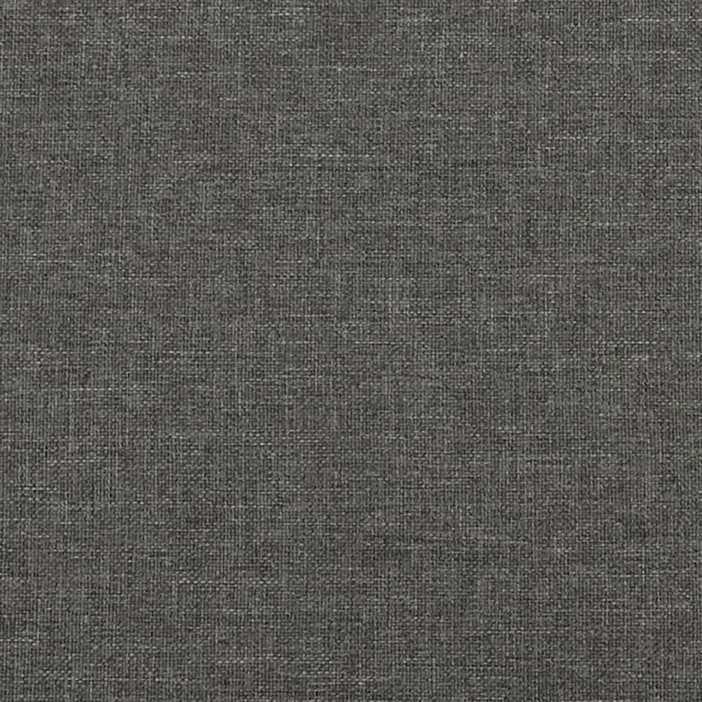 Pocket Spring Bed Mattress Dark Gray 76"x79.9"x7.9" King Fabric