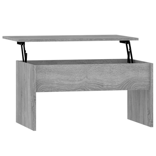 Coffee Table Gray Sonoma 31.5"x19.9"x16.3" Engineered Wood