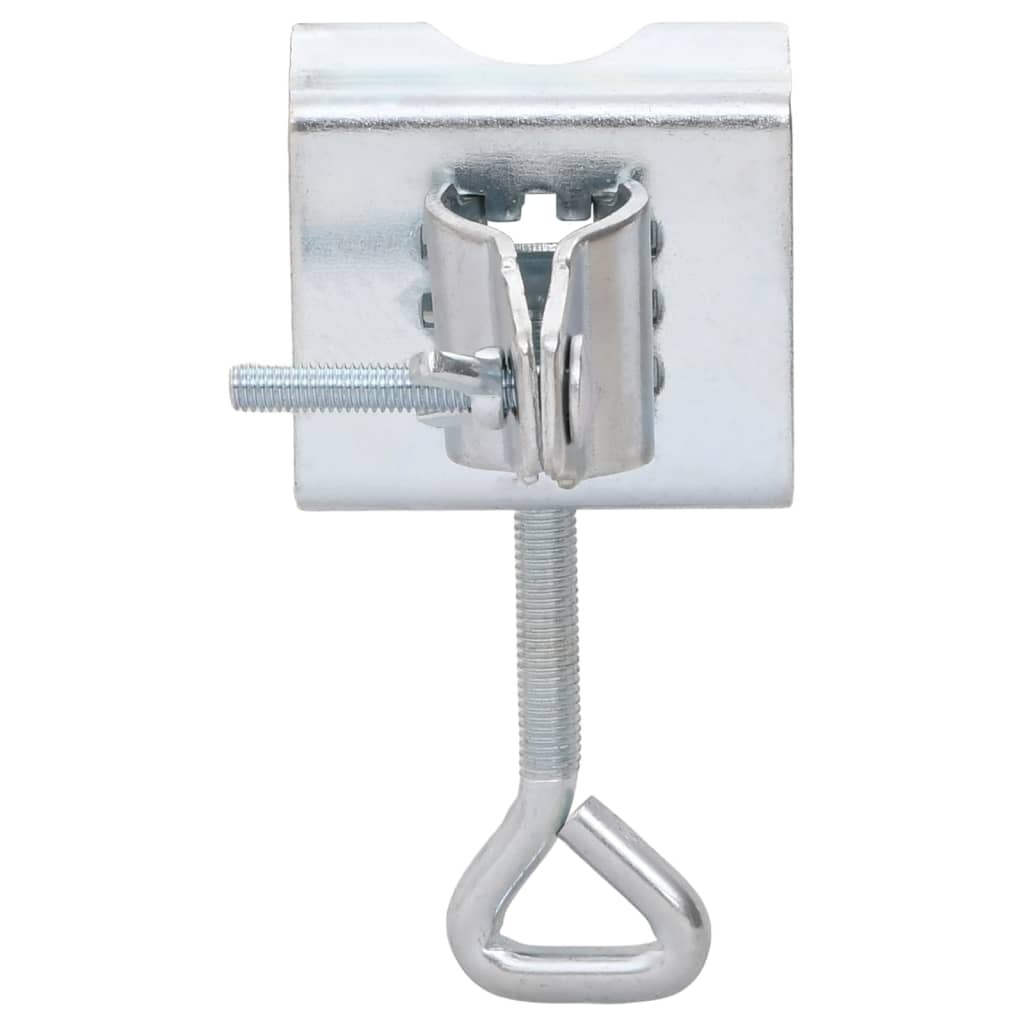 Umbrella Clamps for Balcony 2 pcs 1.3" Galvanized Steel