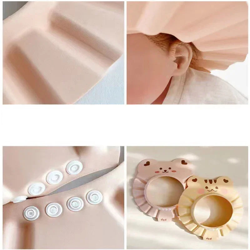 Adjustable Baby Shampoo Cap for Children