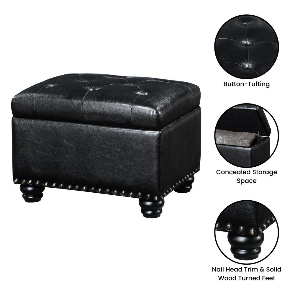 6th Avenue Storage Ottoman