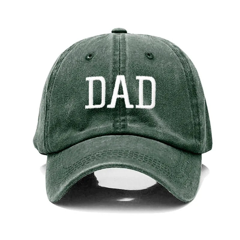 Embroidered Cotton Baseball Cap MOM and DAD Multivariant