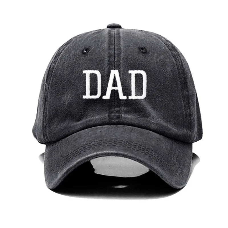 Embroidered Cotton Baseball Cap MOM and DAD Multivariant