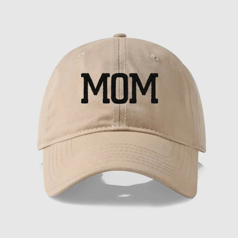 Embroidered Cotton Baseball Cap MOM and DAD Multivariant