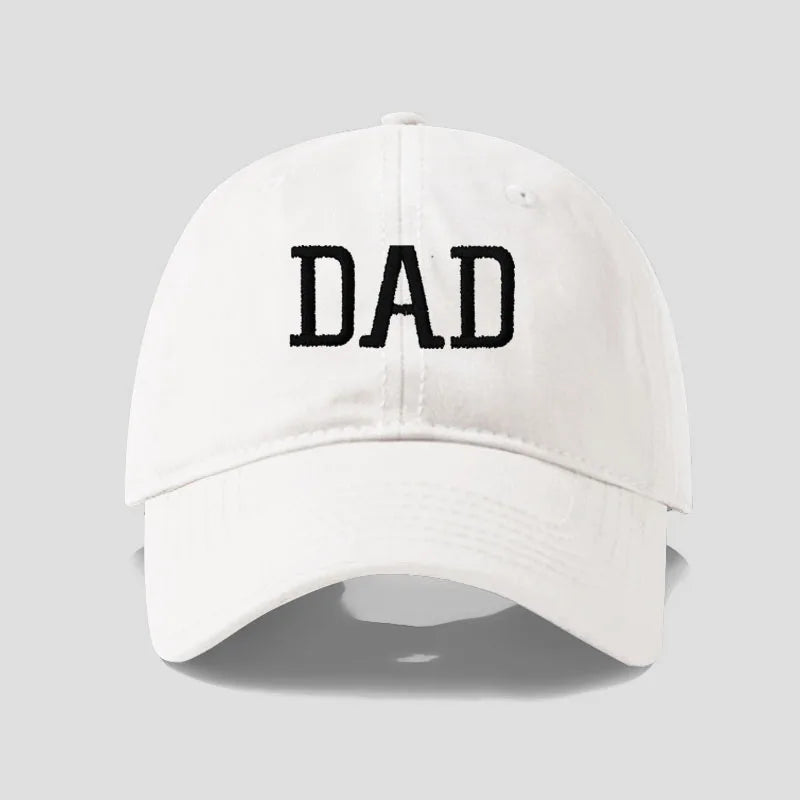 Embroidered Cotton Baseball Cap MOM and DAD Multivariant