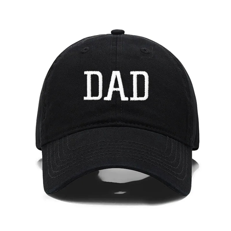 Embroidered Cotton Baseball Cap MOM and DAD Multivariant