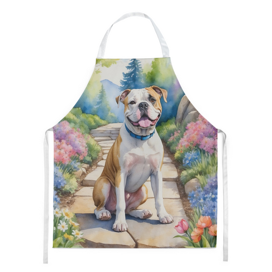 American Bulldog Spring Garden Apron