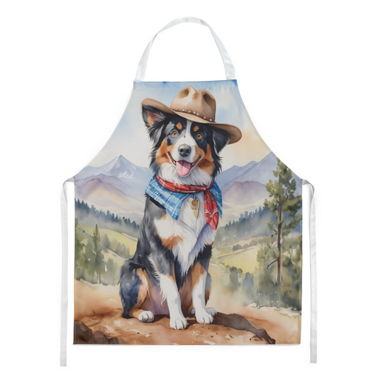 Australian Shepherd Cowboy Welcome Apron