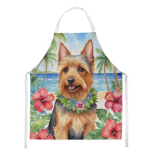 Australian Terrier Luau Apron