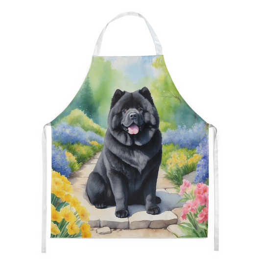 Chow Chow Spring Path Apron