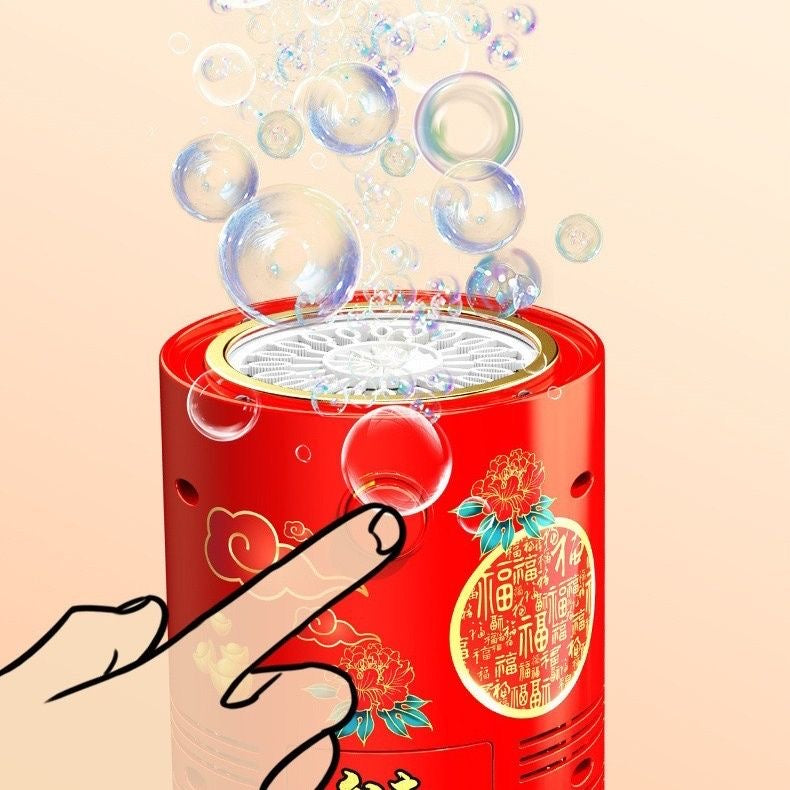 Fireworks Bubble Machine With 80ml Bubble Solution