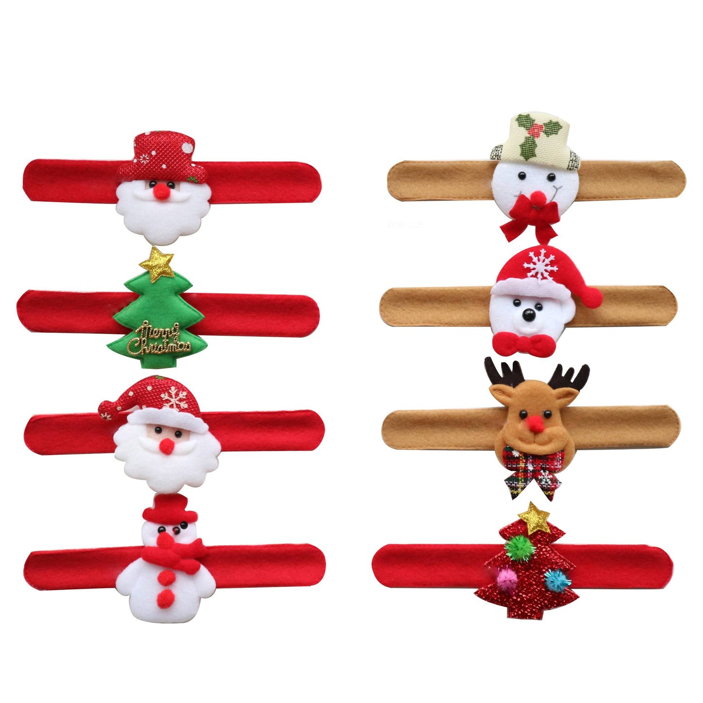 Plush Christmas Day Decorative Bracelet